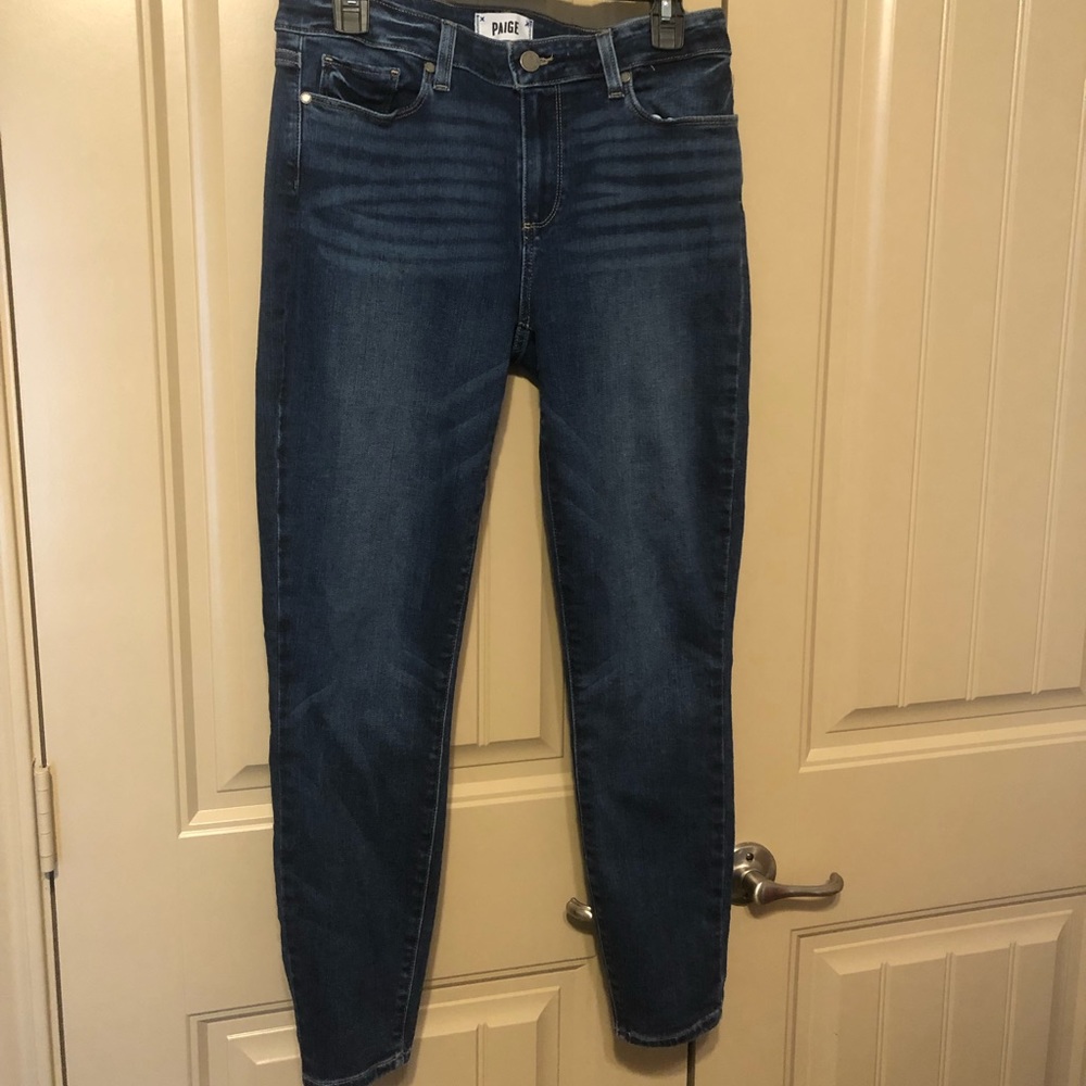 Paige Verdugo Ankle Cropped Jeans